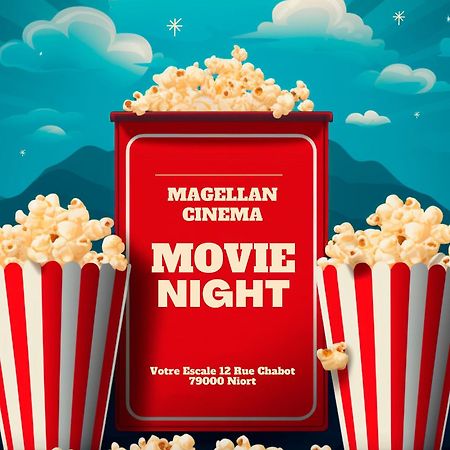 Votre Escale - Magellan Cinema Apartman Niort Kültér fotó